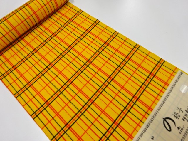 JAPANESE KIMONO / ANTIQUE WOOL BOLT FOR KIMONO